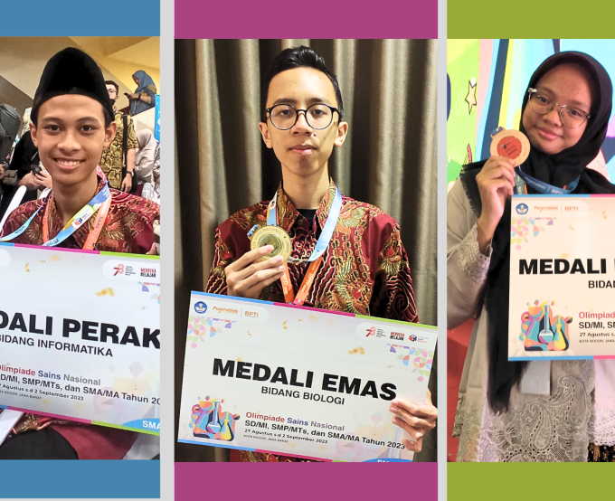 Tiga Siswa SMAIT Al Irsyad Al Islamiyyah Purwokerto Sukses Raih Medali di Olimpiade Sains Nasional 2023