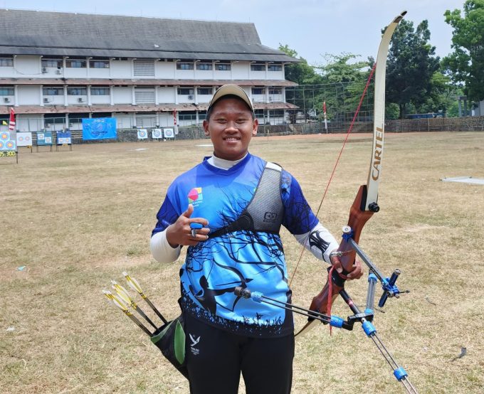 Farrel Indrastata Al Afghani Siap Berlaga di PON XXI Bersama dengan Tim Panahan Jawa Tengah